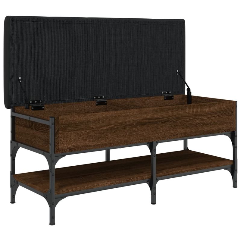Casa si Gradina - Mobilier - Canapele si coltare - Banchete - Banca de pantofi, stejar maro, 102x42x45 cm, lemn prelucrat - Infinity.ro