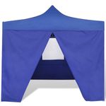 Casa si Gradina - Gradina si terasa - Umbrele si pavilioane - Pavilioane - 41466  Blue Foldable Tent 3 x 3 m with 4 Walls - Infinity.ro