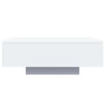 Casa si Gradina - Mobilier - Mese si birouri - Masute de cafea - Masuta de cafea cu lumini LED, alb, 85x55x31 cm - Infinity.ro