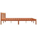 Casa si Gradina - Mobilier - Paturi si accesorii - Paturi - Cadru de pat, maro ceruit, 150x200 cm, lemn masiv de pin - Infinity.ro