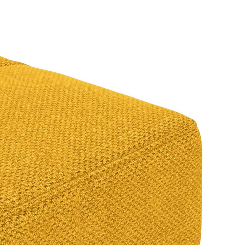 Casa si Gradina - Mobilier - Canapele si coltare - Canapele - Canapea extensibila cu 2 locuri, 2 perne, galben, textil - Infinity.ro