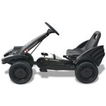 Jucarii, Copii si Bebe - Jucarii si jocuri - Jucarii de exterior - Masinute si vehicule pentru copii - Masinuta kart cu sezut reglabil neagra - Infinity.ro