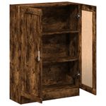 Casa si Gradina - Mobilier - Biblioteci si rafturi - Biblioteci - Biblioteca, stejar fumuriu, 82,5x30,5x115 cm, lemn prelucrat - Infinity.ro