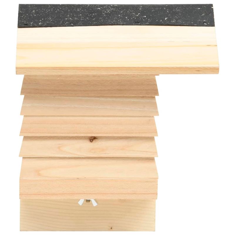 Petshop - Accesorii petshop - Culcusuri si custi - Custi interior si exterior - Casa de albine, 22x20x20 cm, lemn masiv de brad - Infinity.ro