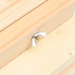 Petshop - Accesorii petshop - Culcusuri si custi - Custi interior si exterior - Casa de albine, 22x20x20 cm, lemn masiv de brad - Infinity.ro