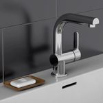Casa si Gradina - Sanitare - Lavoar baie si accesorii - Baterii sanitare - SCHUTTE Baterie mixer chiuveta cu pulverizator detasabil LONDON, crom - Infinity.ro