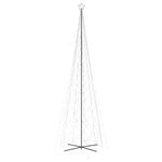 Casa si Gradina - Decoratiuni - Decoratiuni de sezon - Brad de Craciun conic, 3000 LED-uri, alb cald, 230x800 cm - Infinity.ro