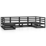 Casa si Gradina - Gradina si terasa - Mobilier exterior - Seturi mobila gradina - Set mobilier de gradina, 6 piese, lemn masiv de pin - Infinity.ro