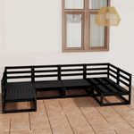 Casa si Gradina - Gradina si terasa - Mobilier exterior - Seturi mobila gradina - Set mobilier de gradina, 6 piese, lemn masiv de pin - Infinity.ro