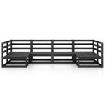 Casa si Gradina - Gradina si terasa - Mobilier exterior - Seturi mobila gradina - Set mobilier de gradina, 6 piese, lemn masiv de pin - Infinity.ro