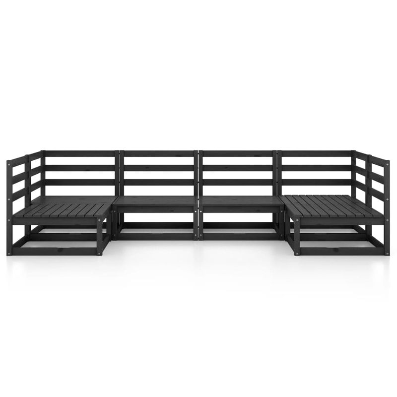 Casa si Gradina - Gradina si terasa - Mobilier exterior - Seturi mobila gradina - Set mobilier de gradina, 6 piese, lemn masiv de pin - Infinity.ro