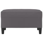 Casa si Gradina - Mobilier - Scaune si fotolii - Tabureti - Taburet, gri, 70x55x41 cm, piele ecologica - Infinity.ro