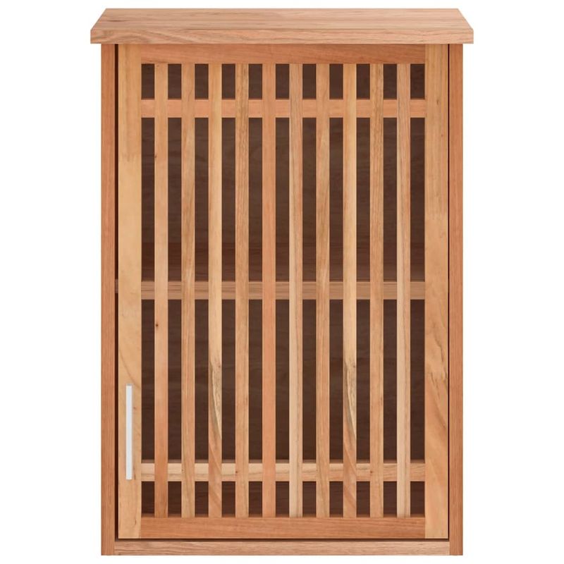 Casa si Gradina - Mobilier - Dulapuri si sifoniere - Dulapuri - Dulap de baie montat pe perete, 42x23x60 cm, lemn masiv de nuc - Infinity.ro