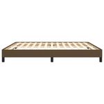 Casa si Gradina - Mobilier - Paturi si accesorii - Paturi - Cadru de pat, maro inchis, 160 x 200 cm, material textil - Infinity.ro