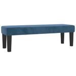 Casa si Gradina - Mobilier - Paturi si accesorii - Paturi - Pat box spring cu saltea, albastru inchis, 140x190 cm, catifea - Infinity.ro