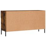 Casa si Gradina - Mobilier - Organizare si depozitare - Organizator incaltaminte - Banca de pantofi, stejar fumuriu, 102x35x55 cm, lemn prelucrat - Infinity.ro
