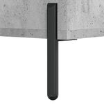 Casa si Gradina - Mobilier - Comode si corpuri - Noptiere - Noptiera, gri beton, 40x40x50 cm, lemn compozit - Infinity.ro
