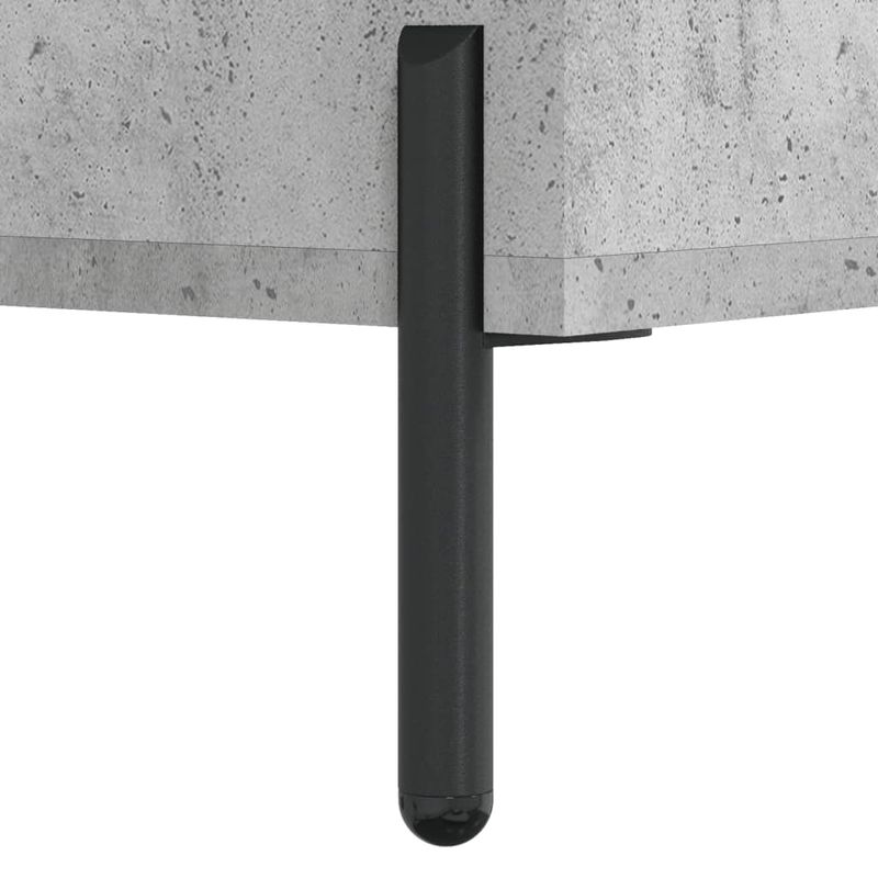 Casa si Gradina - Mobilier - Comode si corpuri - Noptiere - Noptiera, gri beton, 40x40x50 cm, lemn compozit - Infinity.ro