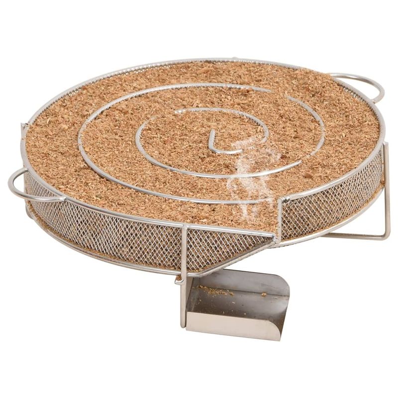 Casa si Gradina - Gradina si terasa - Gratare si accesorii - Gratare de gradina - Afumatoare cuptor/gratar, generator fum rece, otel galvanizat - Infinity.ro
