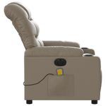 Ingrijire personala si Cosmetice - Sanatate si wellness - Articole wellness - Fotolii de masaj - Fotoliu electric masaj rabatabil, cappuccino, piele ecologica - Infinity.ro