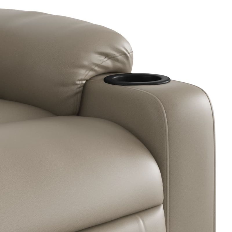 Ingrijire personala si Cosmetice - Sanatate si wellness - Articole wellness - Fotolii de masaj - Fotoliu electric masaj rabatabil, cappuccino, piele ecologica - Infinity.ro