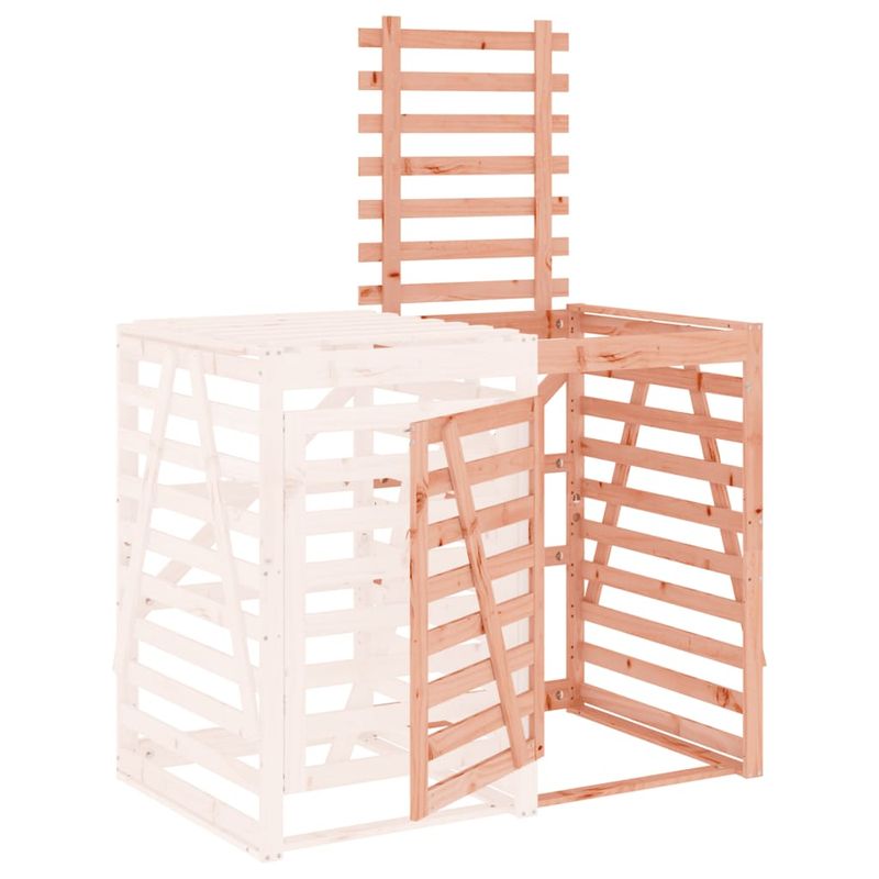 Casa si Gradina - Mobilier - Organizare si depozitare - Cosuri de gunoi - Extensie depozitare pubela de gunoi, lemn masiv douglas - Infinity.ro
