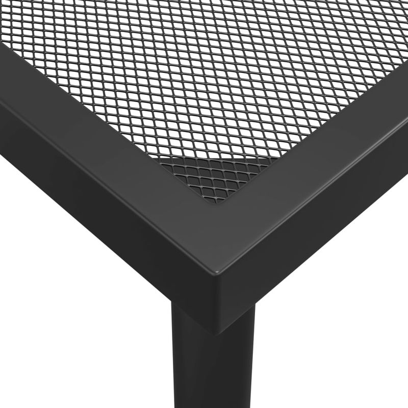 Casa si Gradina - Gradina si terasa - Mobilier exterior - Seturi mobila gradina - Set de masa pentru gradina, 5 piese, plasa metalica antracit - Infinity.ro