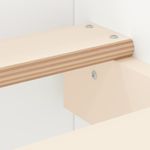 Casa si Gradina - Mobilier - Paturi si accesorii - Paturi - Cadru de pat cu tablie la cap si picioare, alb, 140x200 cm - Infinity.ro