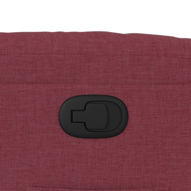 Casa si Gradina - Mobilier - Scaune si fotolii - Fotolii - Fotoliu rabatabil cu ridicare, rosu vin, material textil - Infinity.ro