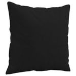 Casa si Gradina - Mobilier - Seturi de mobilier - Seturi living - Set de canapele cu perne, 2 piese, negru, microfibra - Infinity.ro
