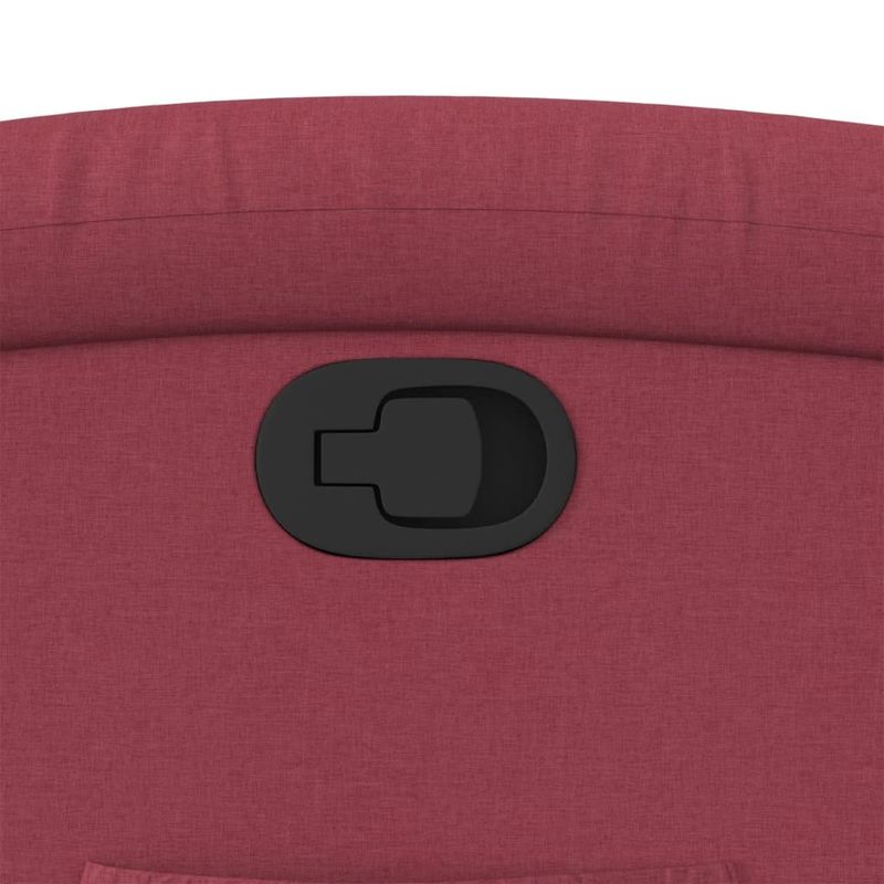 Casa si Gradina - Mobilier - Scaune si fotolii - Fotolii - Fotoliu rabatabil, rosu vin, material textil - Infinity.ro