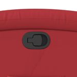 Casa si Gradina - Mobilier - Scaune si fotolii - Fotolii - Fotoliu rabatabil, rosu, piele ecologica - Infinity.ro