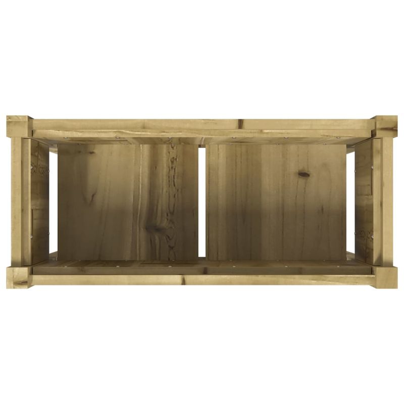 Casa si Gradina - Gradinarit si plante - Plante si ghivece - Ghivece si suporturi - Jardinier de gradina cu picioare, 70x31x70 cm, lemn pin tratat - Infinity.ro