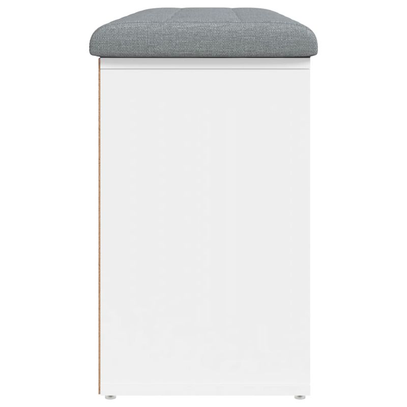 Casa si Gradina - Mobilier - Organizare si depozitare - Bancute - Banca de pantofi, alb, 102x32x50 cm, lemn prelucrat, - Infinity.ro