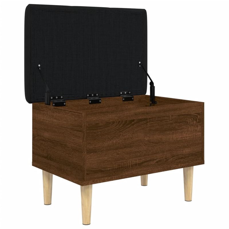 Casa si Gradina - Mobilier - Canapele si coltare - Banchete - Banca de depozitare, stejar maro, 62x42x46 cm, lemn prelucrat - Infinity.ro