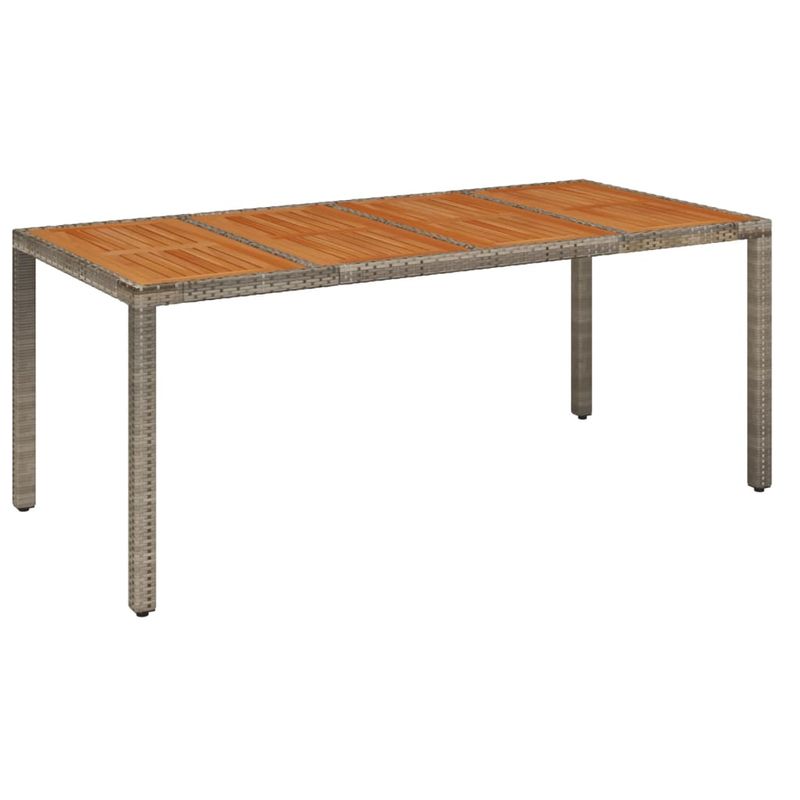 Casa si Gradina - Gradina si terasa - Mobilier exterior - Seturi mobila gradina - Set mobilier gradina cu perne, 9 piese, gri, poliratan - Infinity.ro