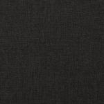 Casa si Gradina - Mobilier - Canapele si coltare - Canapele - Canapea extensibila cu 2 locuri, 2 perne, negru, textil - Infinity.ro