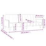 Casa si Gradina - Mobilier - Canapele si coltare - Canapele - Canapea extensibila cu 2 locuri, maro, catifea - Infinity.ro