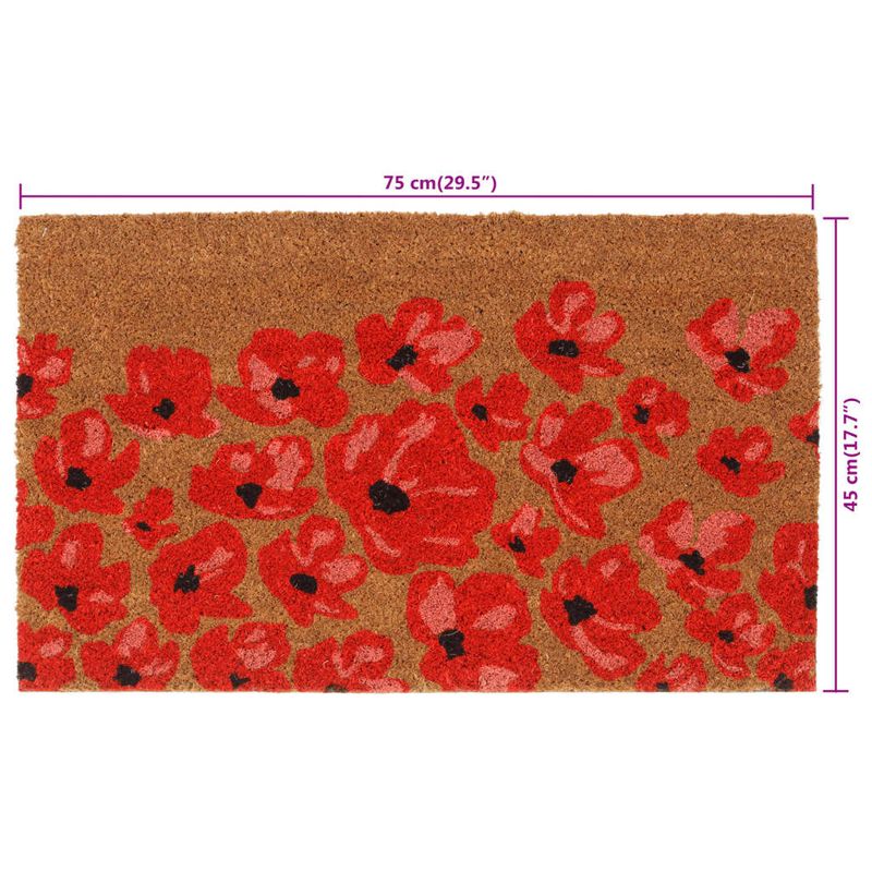 Casa si Gradina - Textile si covoare - Covoare - Covoare casa - Covoras de usa, natural, 45x75 cm, fibre de cocos - Infinity.ro