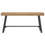 Casa si Gradina - Mobilier - Canapele si coltare - Banchete - Banca, 110 cm, lemn masiv de tec - Infinity.ro