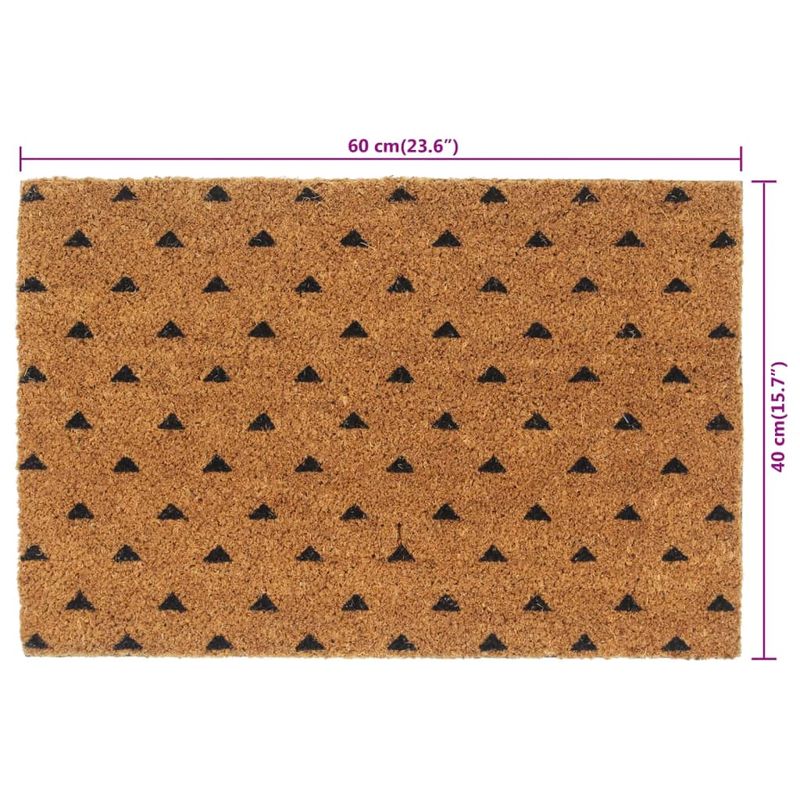 Casa si Gradina - Textile si covoare - Covoare - Covoare casa - Covoras de usa, natural, 40x60 cm, fibre de cocos - Infinity.ro