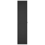 Casa si Gradina - Mobilier - Dulapuri si sifoniere - Dulapuri - Dulap depozitare de exterior, negru, 97x37x165 cm, PP - Infinity.ro