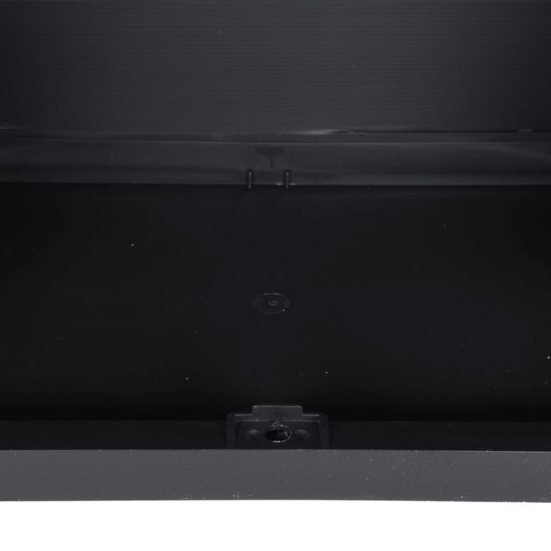 Casa si Gradina - Mobilier - Dulapuri si sifoniere - Dulapuri - Dulap depozitare de exterior, negru, 97x37x165 cm, PP - Infinity.ro