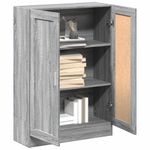 Casa si Gradina - Mobilier - Biblioteci si rafturi - Biblioteci - Biblioteca, gri sonoma, 82,5x30,5x115 cm, lemn prelucrat - Infinity.ro