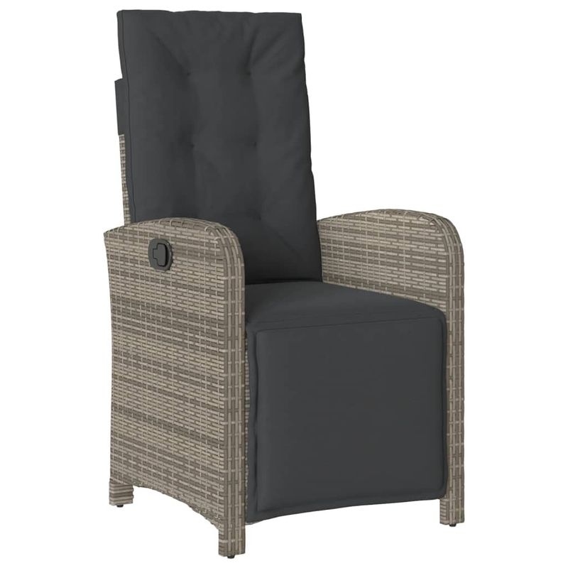 Casa si Gradina - Gradina si terasa - Mobilier exterior - Seturi mobila gradina - Set mobilier de gradina cu perne, 7 piese, gri, poliratan - Infinity.ro