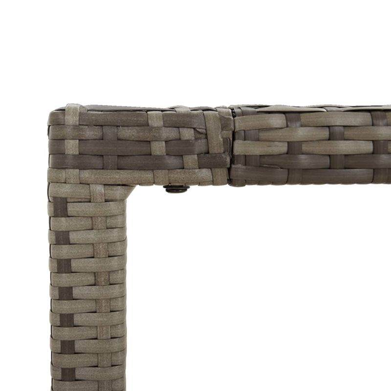 Casa si Gradina - Gradina si terasa - Mobilier exterior - Seturi mobila gradina - Set mobilier de gradina cu perne, 7 piese, gri, poliratan - Infinity.ro