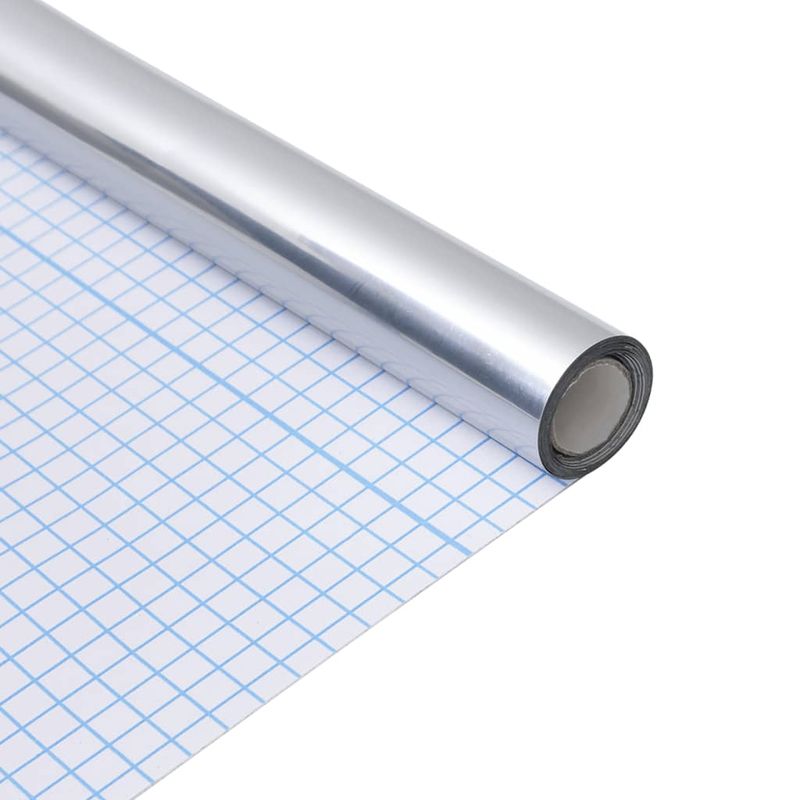 Casa si Gradina - Constructii - Ferestre si accesorii - Accesorii ferestre - Folii autoadezive pentru oglinda, 2 buc., 90x200 cm, PET - Infinity.ro