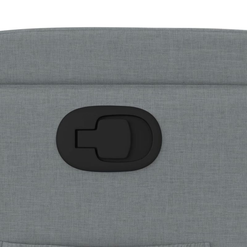 Casa si Gradina - Mobilier - Scaune si fotolii - Fotolii - Fotoliu rabatabil, gri deschis, material textil - Infinity.ro