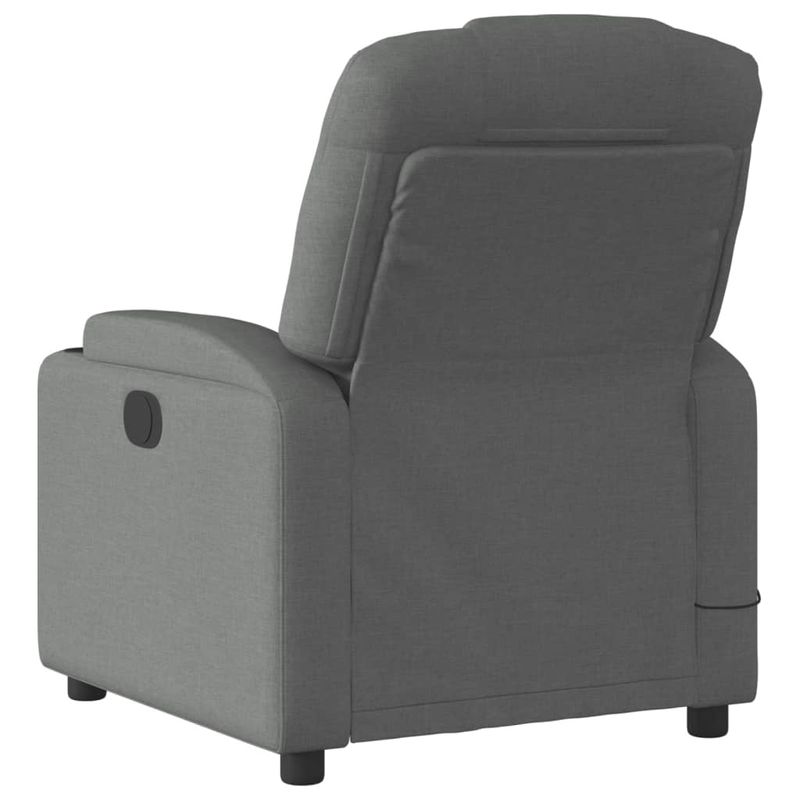 Ingrijire personala si Cosmetice - Sanatate si wellness - Articole wellness - Fotolii de masaj - Fotoliu electric de masaj rabatabil, gri inchis, textil - Infinity.ro