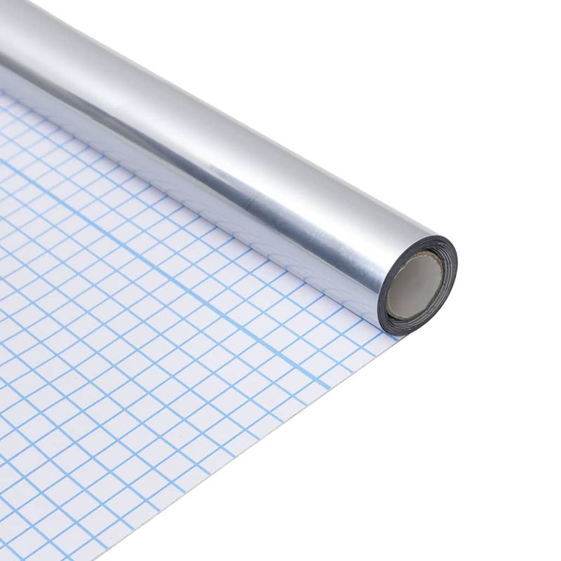 Casa si Gradina - Constructii - Ferestre si accesorii - Accesorii ferestre - Folii autoadezive pentru oglinda, 2 buc., 90x100 cm, PET - Infinity.ro